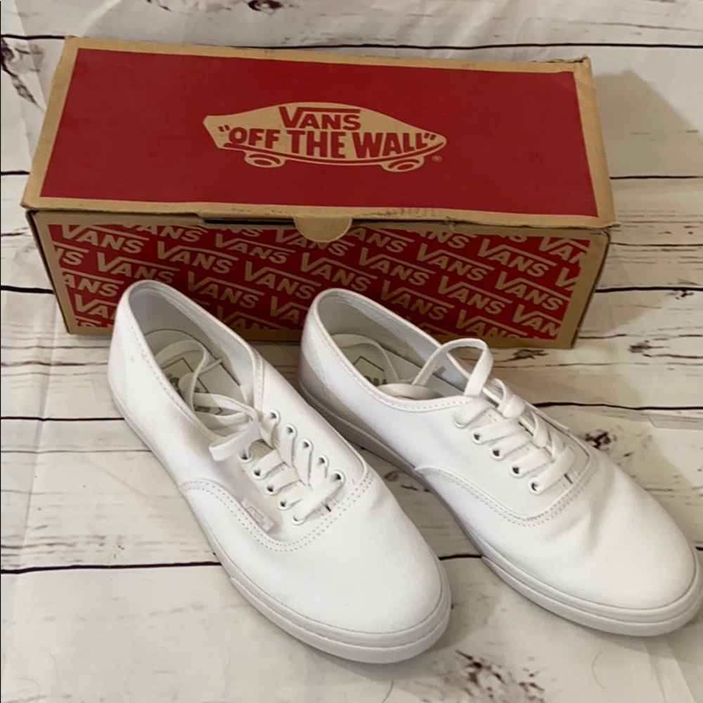 All white vans